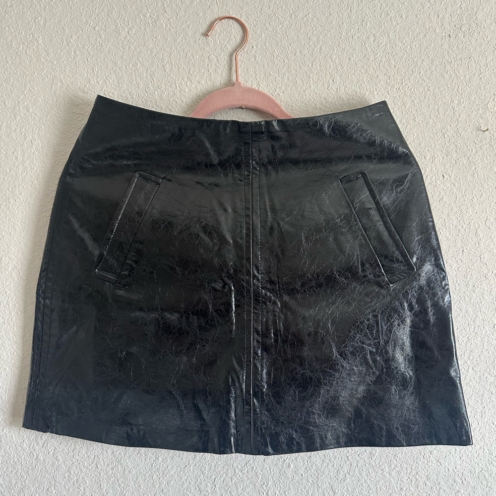 Mango Black Mini Skirt